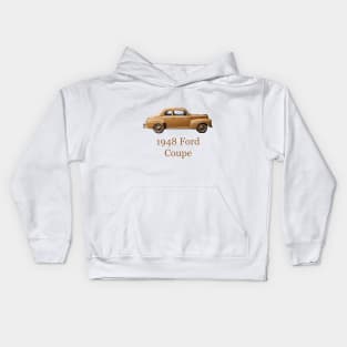 1948 Ford Coupe Kids Hoodie